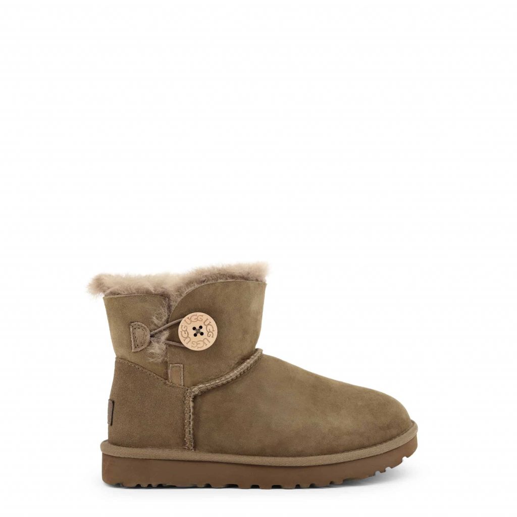 UGG MINI_BAILEY_BUTTON_II_1016422_HKR – Ankle boots – Brown – EU 38