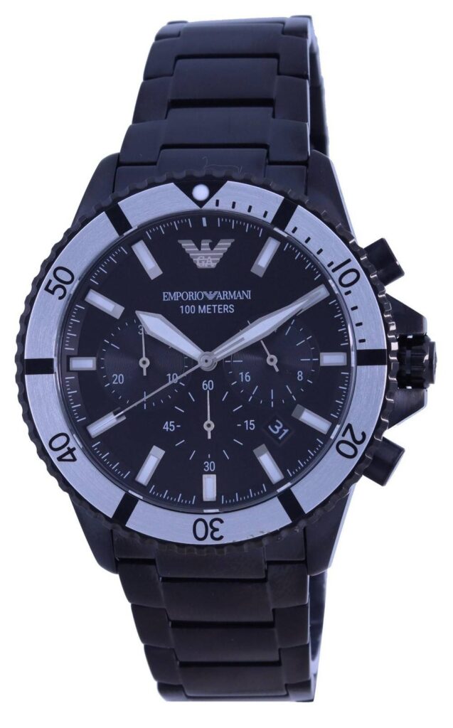 Emporio Armani Diver Chronograph Quartz AR80050 100M Men’s Watch