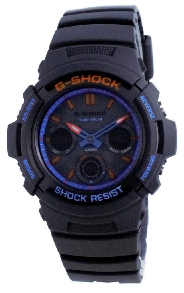 Casio G-Shock City Analog Digital Diver’s Tough Solar AWR-M100SCT-1A AWRM100SCT-1 200M Men’s Watch