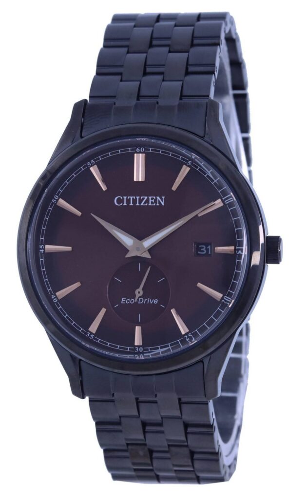 Citizen Brown Dial Stainless Steel Eco-Drive BV1115-82X Men’s Watch