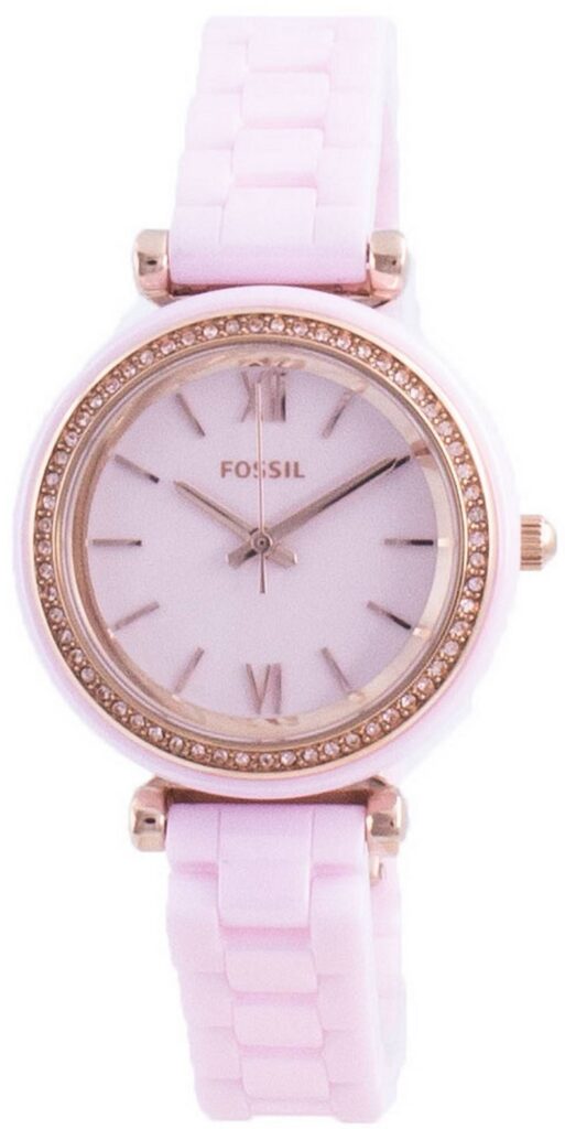 Fossil Carlie Mini Diamond Accents Quartz CE1106 Women’s Watch
