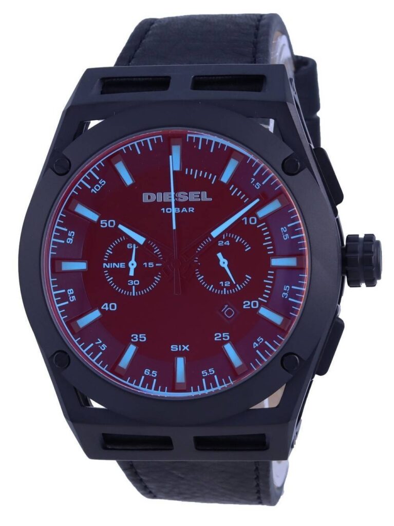 Diesel Timeframe Chronograph Black Dial Quartz DZ4544 100M Men’s Watch