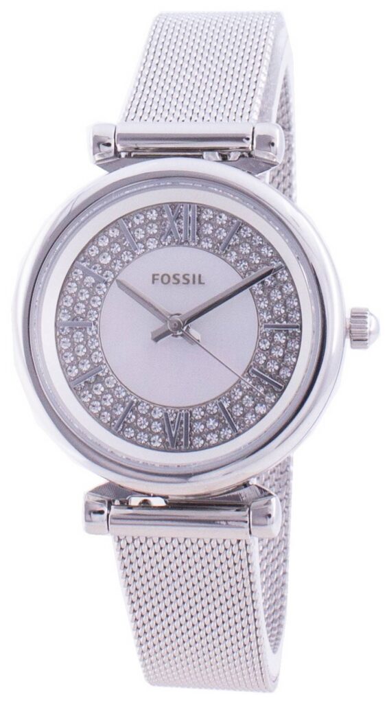 Fossil Carlie Mini Quartz Stainless Steel Mesh ES4837 Women’s Watch