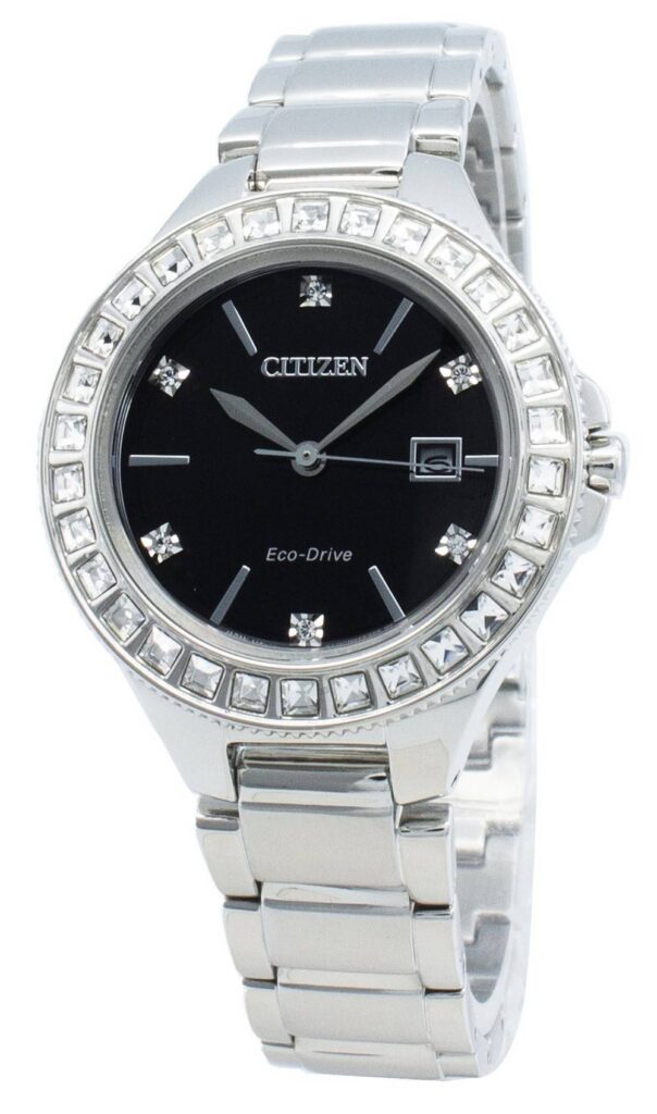 Citizen Silhouette Crystal Dail Eco-Drive FE1190-53E Women’s Watch