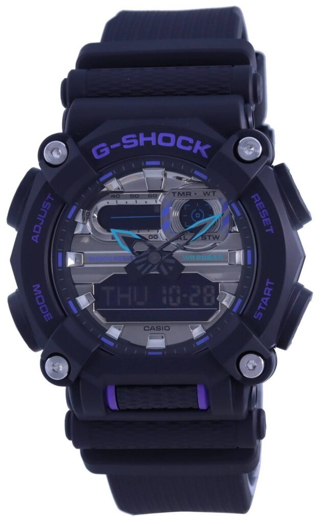 Casio G-Shock Analog Digital Resin Strap GA-900AS-1A GA900AS-1 Men’s 200M Watch
