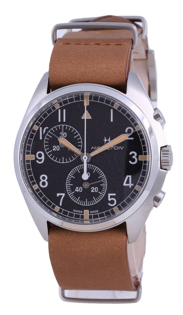 Hamilton Khaki Aviation Pilot Pioneer Chronograph Quartz H76522531 100M Men’s Watch