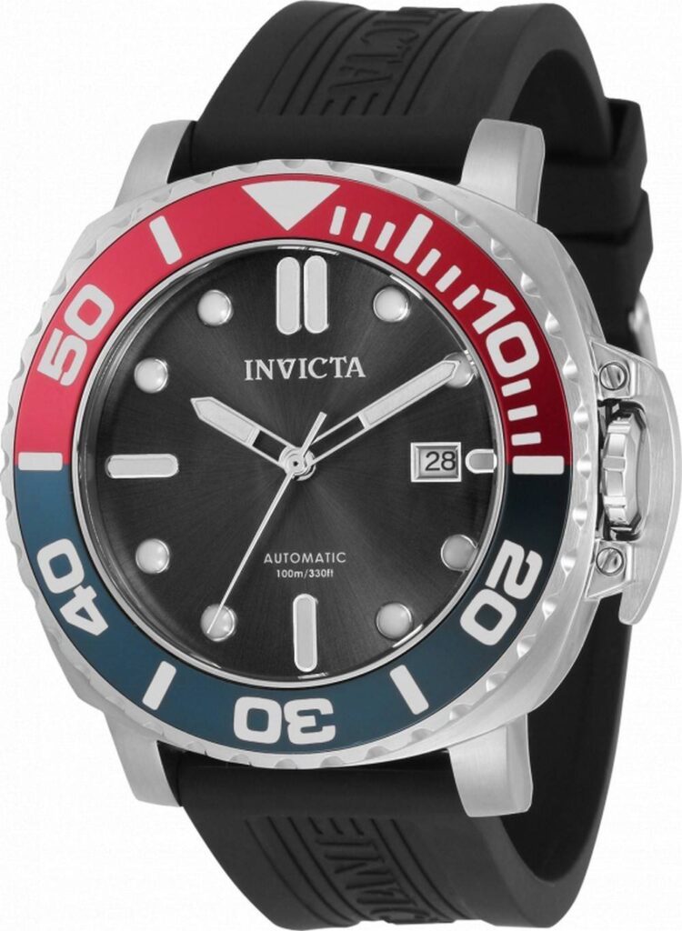 Invicta Pro Diver Black Dial Two Tone Stainless Automatic 34317 100M Men’s Watch
