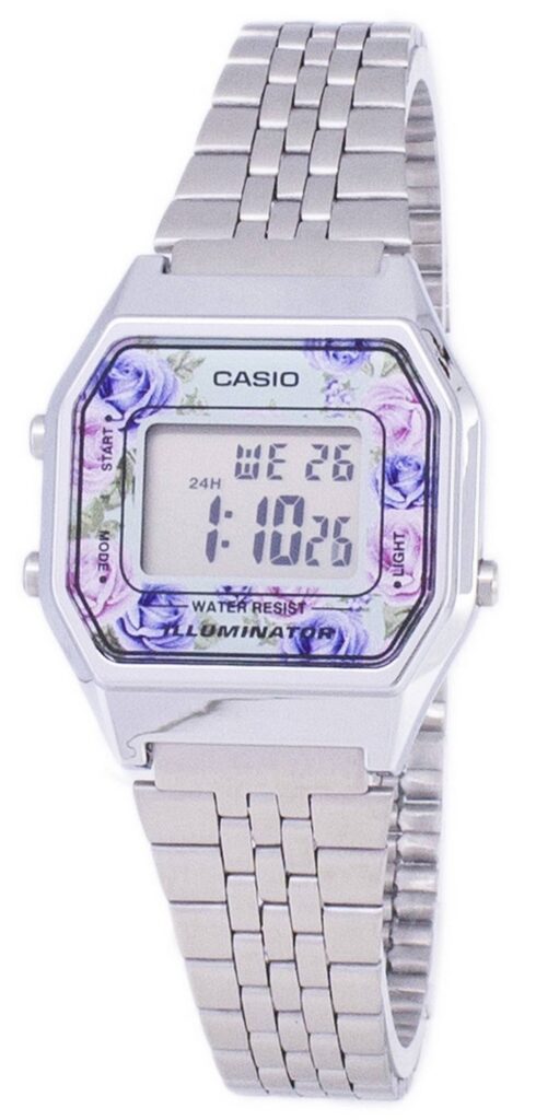 Casio Youth Vintage Illuminator Quartz Digital LA680WA-2C Women’s Watch