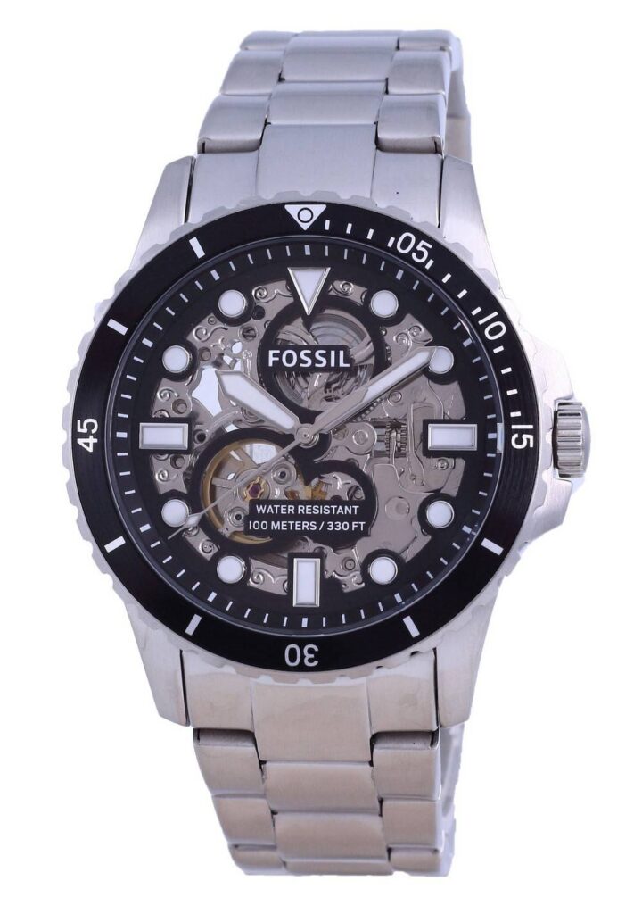 Fossil FB-01 Black Dial Open Heart Automatic ME3190 100M Men’s Watch