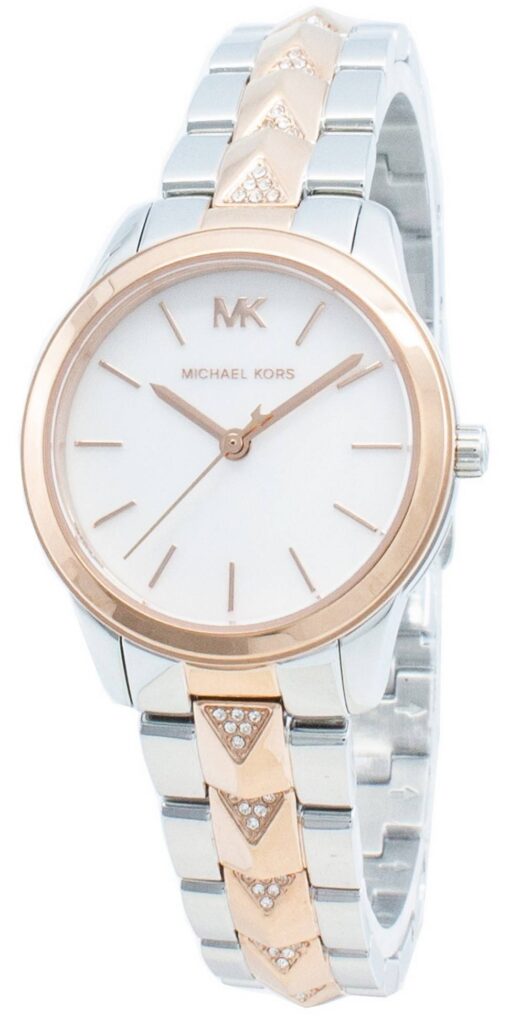 Michael Kors Runway Mercer Two Tone Stainless Steel Quartz MK6717 Women’s Watch