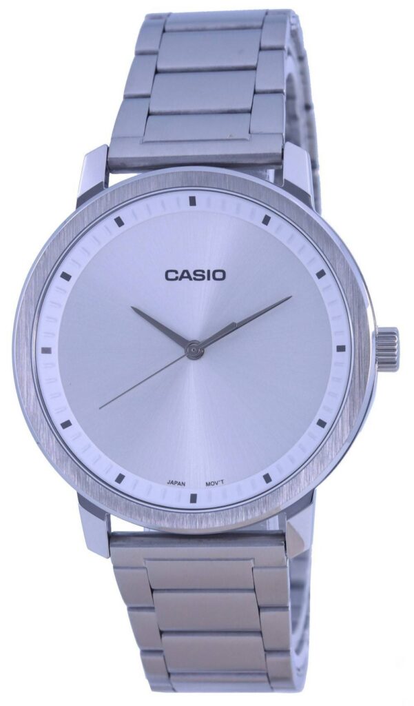 Casio Analog Silver Dial Stainless Steel MTP-B115D-7E MTPB115D-7 Men’s Watch
