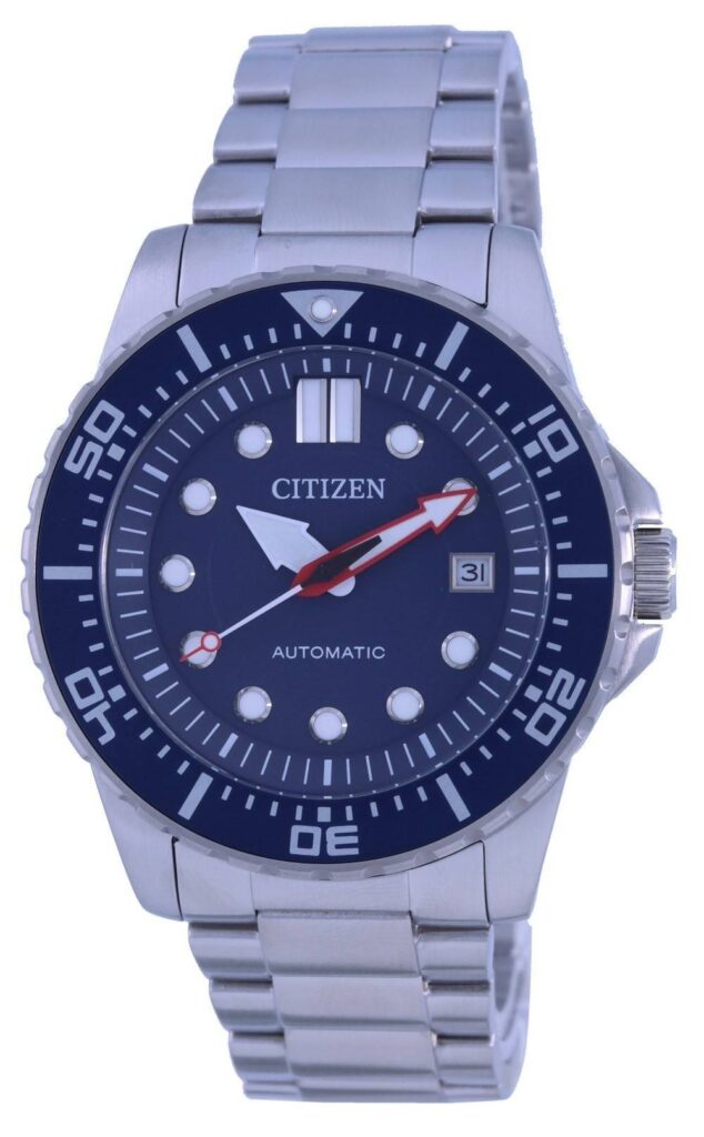Citizen Blue Dial Stainless Steel Automatic NJ0121-89L 100M Men’s Watch