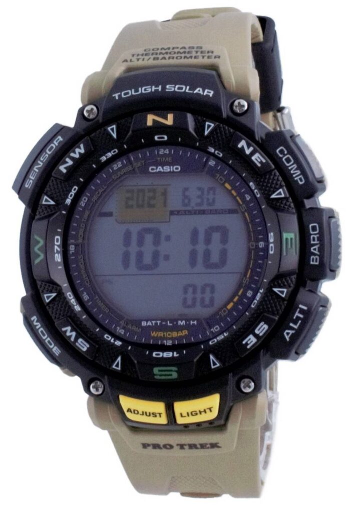 Casio Protrek Tough Solar Digital Compass PRG-240-5 PRG240-5 100M Men’s Watch