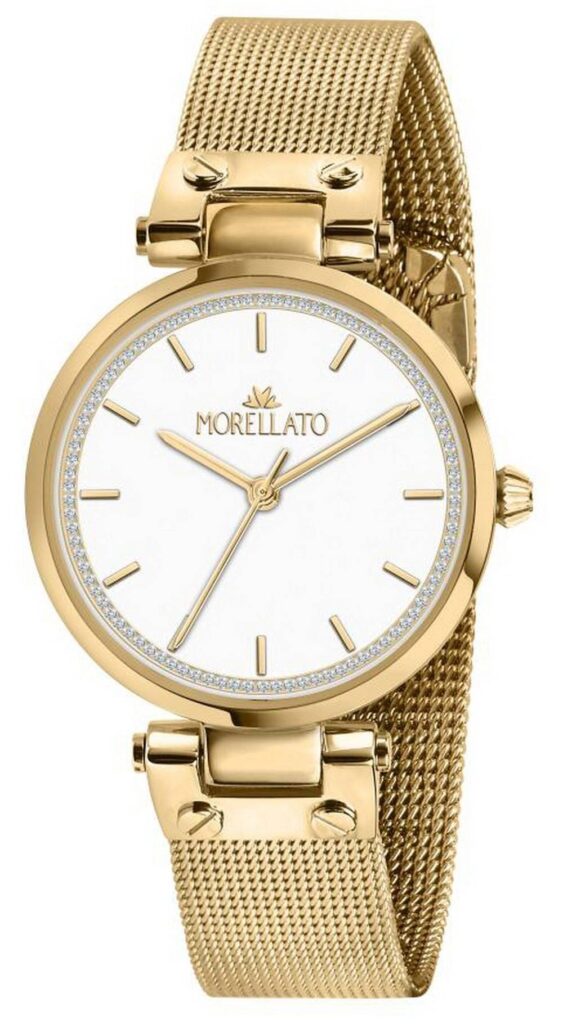 Morellato Shine White Dial Gold Tone Stainless Steel Quartz R0153162503 Women’s Watch