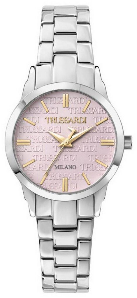 Trussardi T-Bent Pink Stainless Steel Dial Quartz R2453141508 Women’s Watch