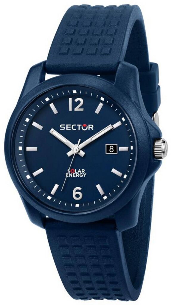 Sector 16.5 Blue Sunray Silicon Strap Quartz R3251165002 Men’s Watch
