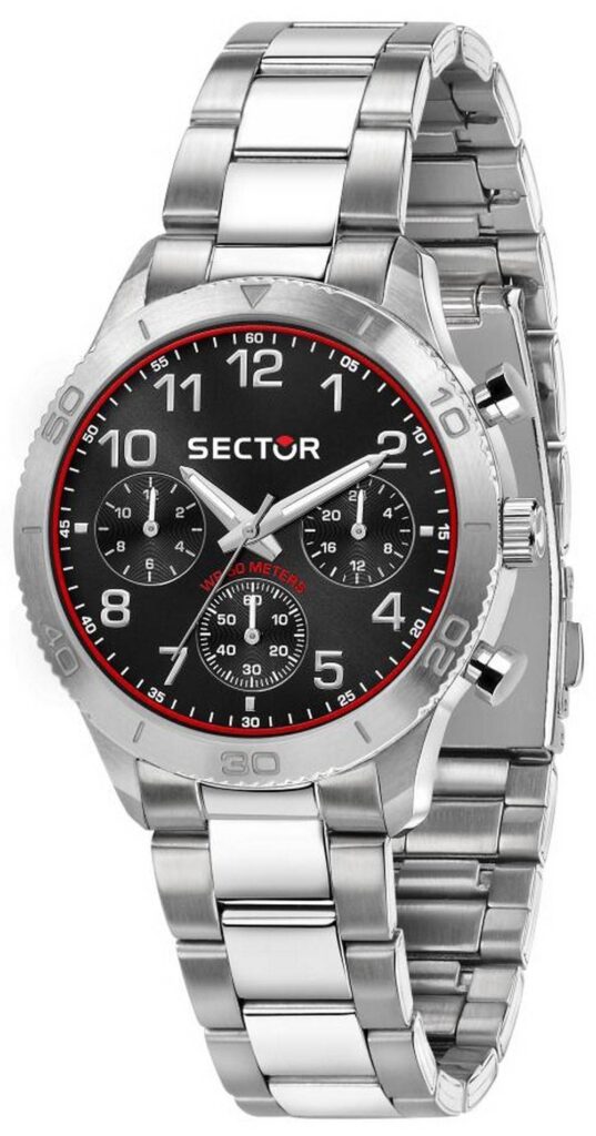 Sector 270 Chronograph Black Sunray Dial Stainless Steel Quartz R3253578017 Men’s Watch