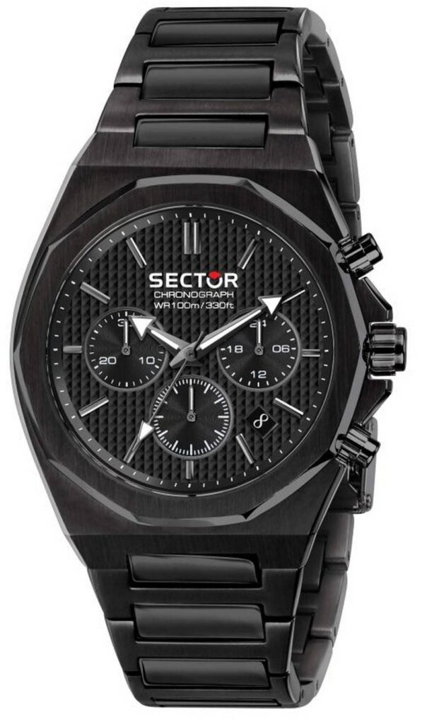 Sector 960 Chronograph Black Dial Stainless Steel Quartz R3273628001 100M Men’s Watch
