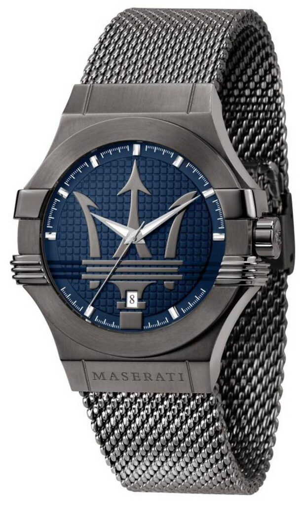 Maserati Potenza Blue Dial Stainless Steel Quartz R8853108005 100M Men’s Watch