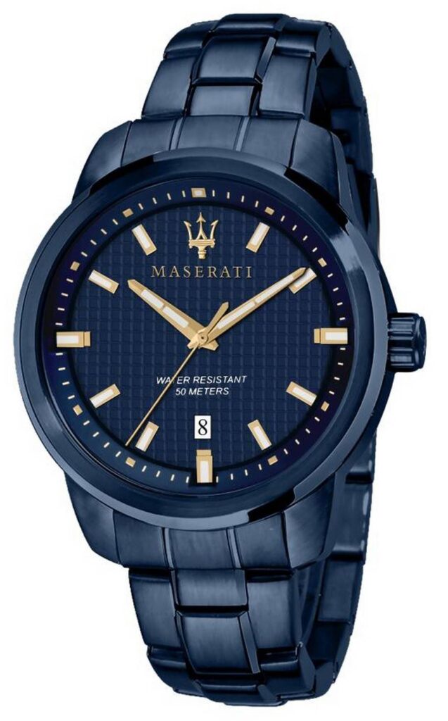 Maserati Blue Edition Blue Dial Stainless Steel Quartz R8853141002 Men’s Watch