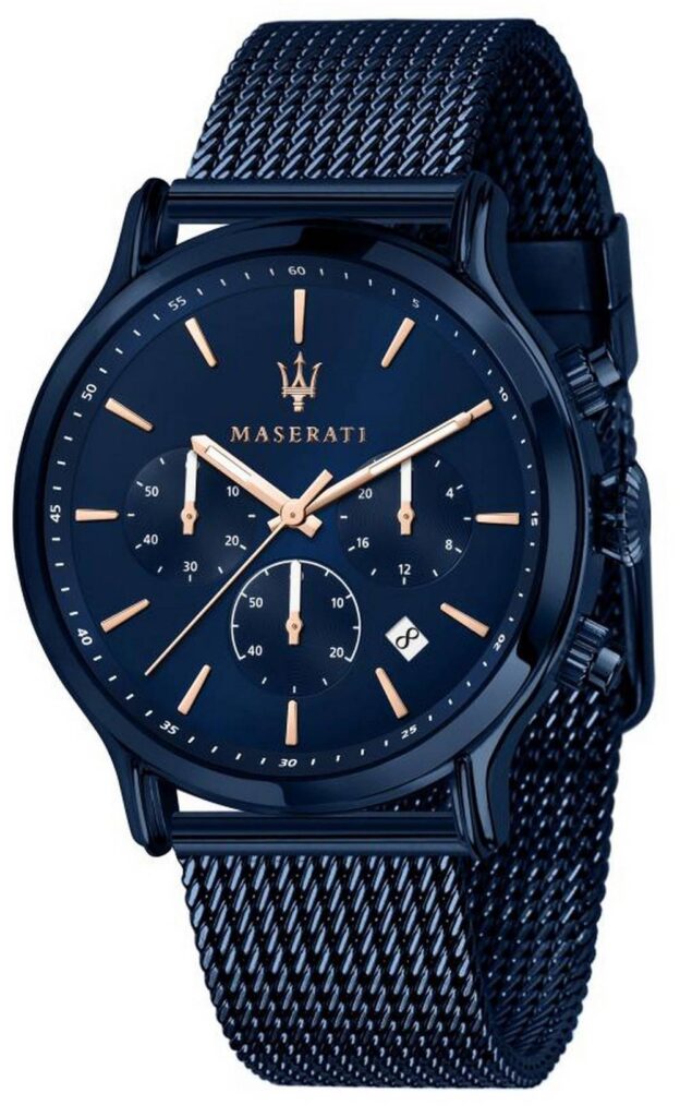 Maserati Blue Edition Chronograph Blue Dial Quartz R8873618010 100M Men’s Watch