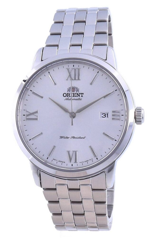 Orient Contemporary White Dial Stainless Steel Automatic RA-AC0F10S10B Men’s Watch