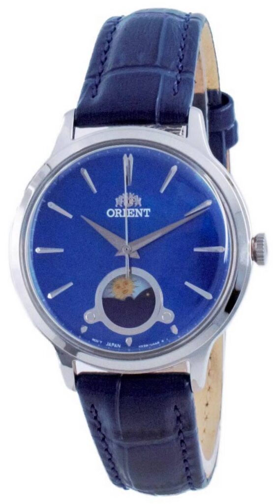 Orient Classic Sun  Moon Blue Dial Quartz RA-KB0004A10B Women’s Watch