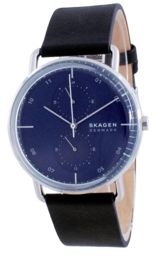 Skagen Horizont Blue Dial Leather Quartz SKW6702 Men’s Watch