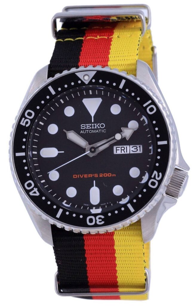 Seiko Automatic Diver’s Polyester SKX007K1-var-NATO26 200M Men’s Watch