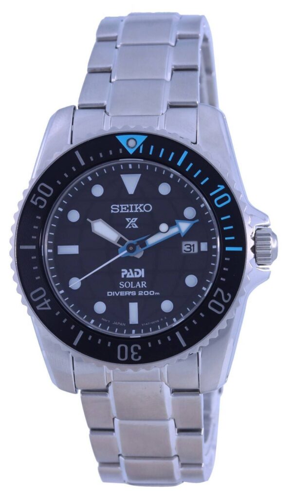 Seiko Prospex Padi Special Edition Solar Diver’s SNE575 SNE575P1 SNE575P 200M Men’s Watch