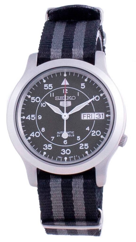Seiko 5 Military SNK805K2-var-NATOS16 Automatic Nylon Strap Men’s Watch