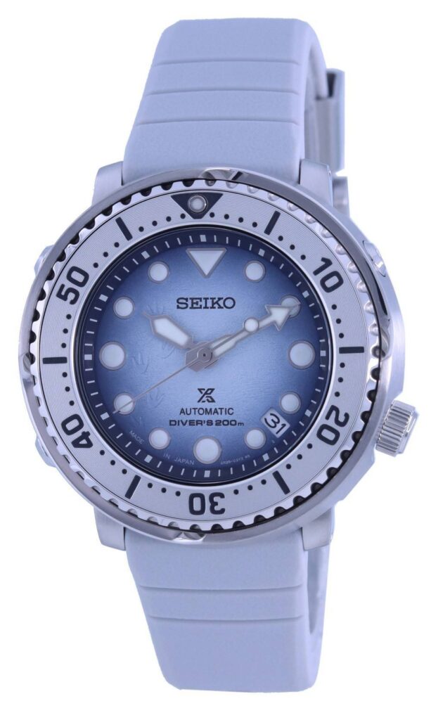 Seiko Prospex Save The Ocean Frost Special Edition Automatic Diver’s SRPG59 SRPG59J1 SRPG59J 200M Men’s Watch