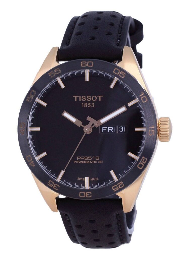 Tissot T-Sport PRS 516 Powermatic 80 T100.430.36.051.01 T1004303605101 100M Men’s Watch