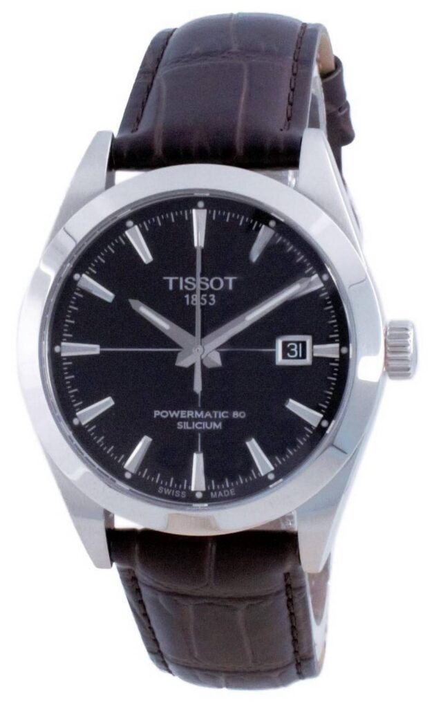 Tissot T-Classic Gentleman Powermatic 80 Silicium Automatic T127.407.16.051.01 T1274071605101 100M Men’s Watch