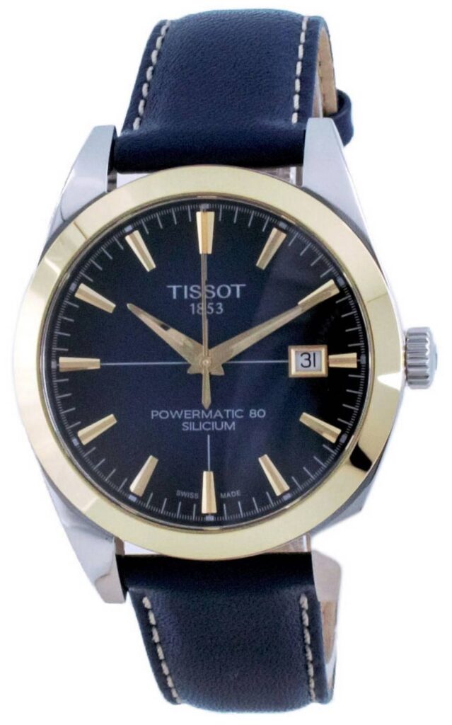 Tissot Gentleman Powermatic 80 Silicium Automatic 18 K Gold T927.407.46.041.01 T9274074604101 Men’s Watch