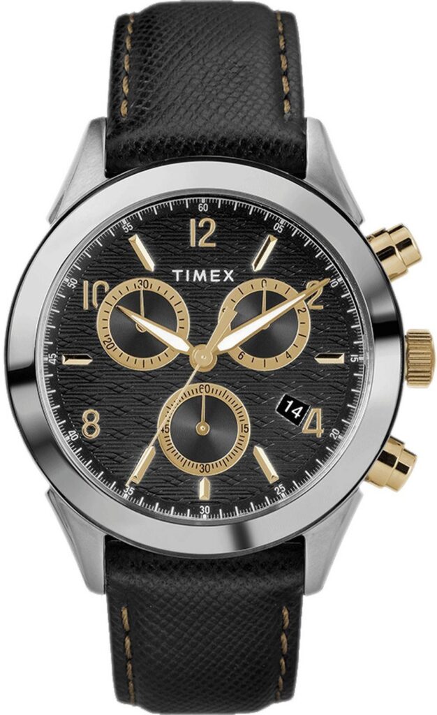 Timex Torrington Chronograph Leather Strap Quartz TW2R90700 Men’s Watch