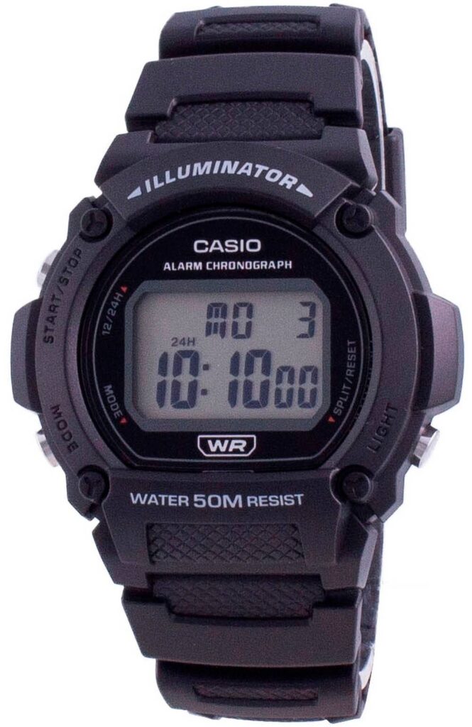 Casio Youth Illuminator Digital W-219H-1A W-219H-1 Men’s Watch